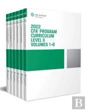 2022 Cfa Program Curriculum Level Ii Box Set