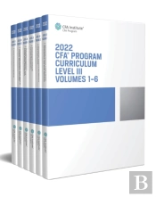 2022 Cfa Program Curriculum Level Iii Box Set
