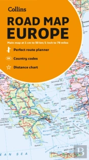 2022 Collins Map Of Europe