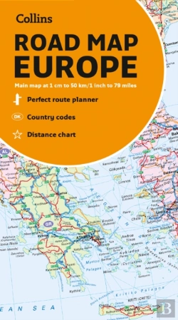 Bertrand.pt - 2022 Collins Map Of Europe