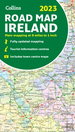 Bertrand.pt - 2022 Collins Map Of Ireland