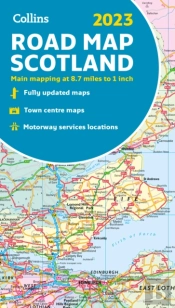 2022 Collins Map Of Scotland