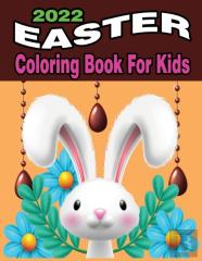2022 Easter Coloring Book For Kids