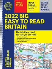 2022 Philip'S Big Easy To Read Britain Road Atlas