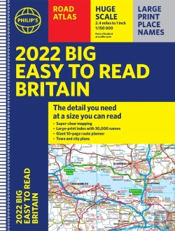 Bertrand.pt - 2022 Philip'S Big Easy To Read Britain Road Atlas