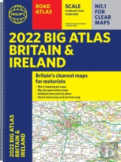 2022 Philip'S Big Road Atlas Britain And Ireland