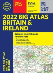 2022 Philip'S Big Road Atlas Britain And Ireland