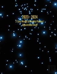 2023 - 2024 2-Year Weekly & Monthly Planner/ Appointment Book