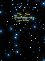2023 - 2024 2-Year Weekly & Monthly Planner/ Appointment Book