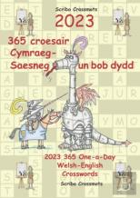 2023 365 Croesair Cymraeg-Saesneg Un Bob Dydd