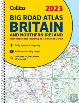 2023 Collins Big Road Atlas Britain