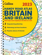 2023 Collins Handy Road Atlas Britain And Ireland