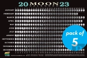 2023 Moon Calendar Card 5 Pack
