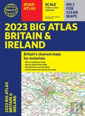 2023 Philip'S Big Road Atlas Britain And Ireland