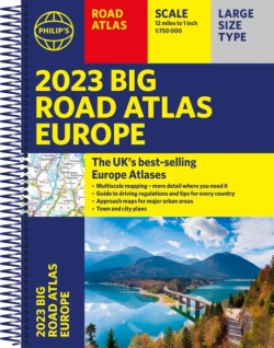 Bertrand.pt - 2023 Philip'S Big Road Atlas Europe
