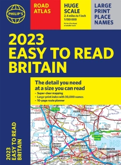 Bertrand.pt - 2023 Philip'S Easy To Read Road Atlas Britain