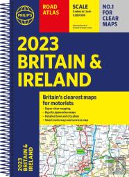 2023 Philip'S Road Atlas Britain And Ireland