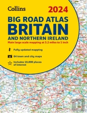 2024 Collins Big Road Atlas Britain And Northern Ireland