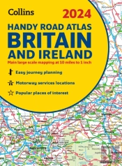 2024 Collins Handy Road Atlas Britain And Ireland