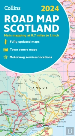 Bertrand.pt - 2024 Collins Road Map Of Scotland
