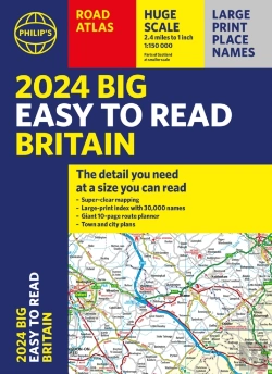 Bertrand.pt - 2024 Philip'S Big Easy To Read Britain Road Atlas