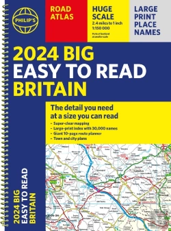 Bertrand.pt - 2024 Philip'S Big Easy To Read Britain Road Atlas