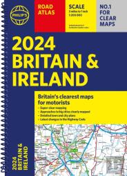 2024 Philip'S Road Atlas Britain And Ireland