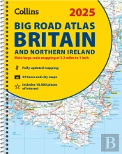 2025 Collins Big Road Atlas Britain And Northern Ireland
