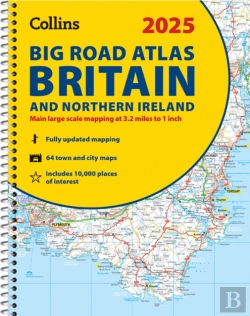 Bertrand.pt - 2025 Collins Big Road Atlas Britain And Northern Ireland