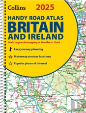 2025 Collins Handy Road Atlas Britain And Ireland