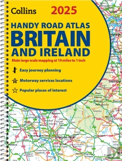 Bertrand.pt - 2025 Collins Handy Road Atlas Britain And Ireland