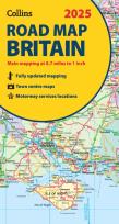 2025 Collins Road Map Of Britain