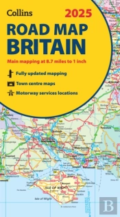 2025 Collins Road Map Of Britain