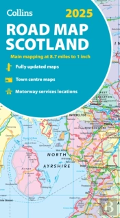 2025 Collins Road Map Of Scotland