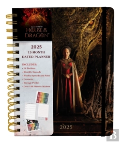 Bertrand.pt - 2025 House Of The Dragon 13-Month Weekly Planner