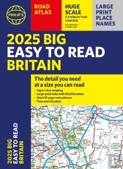 Bertrand.pt - 2025 Philip'S Big Easy To Read Britain Road Atlas