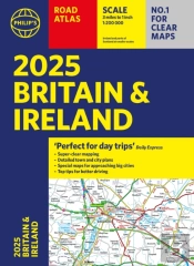 2025 Philip'S Road Atlas Britain And Ireland