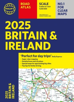 Bertrand.pt - 2025 Philip'S Road Atlas Britain And Ireland