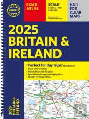 2025 Philip'S Road Atlas Britain And Ireland