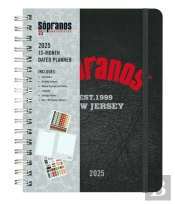 2025 The Sopranos 13-Month Weekly Planner
