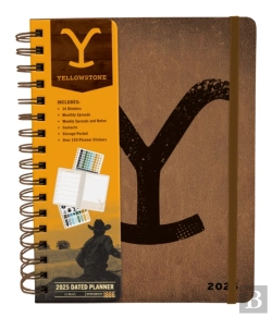 Bertrand.pt - 2025 Yellowstone: The Dutton Ranch 13-Month Weekly Planner
