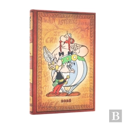 Bertrand.pt - 2026 Asterix & Obelix (The Adventures Of Asterix) Mini 12-Month Verso Hardcover Flexi Dayplanner 2026 (Elastic Band Closure)