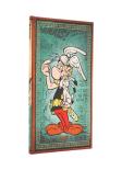 2026 Asterix The Gaul (The Adventures Of Asterix) Midi 12-Month Vertical Hardcover Flexi Dayplanner 2026 (Elastic Band Closure)