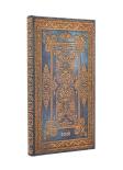 2026 Blue Luxe (Luxe Design) Midi 12-Month Day-At-A-Time Hardcover Flexi Dayplanner 2026 (Elastic Band Closure)