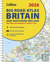 2026 Collins Big Road Atlas Britain And Northern Ireland