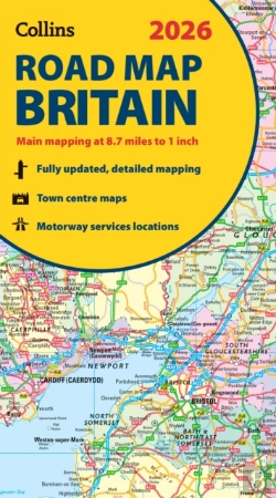 Bertrand.pt - 2026 Collins Road Map Of Britain