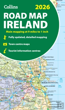 Bertrand.pt - 2026 Collins Road Map Of Ireland