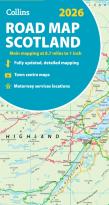 2026 Collins Road Map Of Scotland