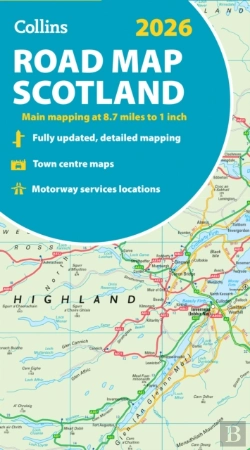 Bertrand.pt - 2026 Collins Road Map Of Scotland