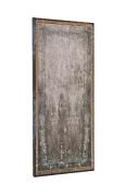 2026 Dove Grey (Old Leather Collection) Maxi 18-Month Vertical Hardcover Flexi Dayplanner 2025-2026 (Elastic Band Closure)